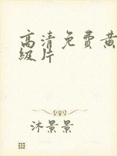 高清免费黄色一级片