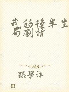 我的后半生大结局剧情封面