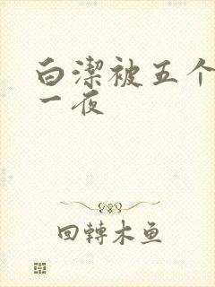 白洁被五个人玩一夜