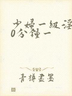 少妇一级淫片60分钟一封面