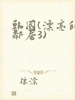 韩国(漂亮的女邻居3)