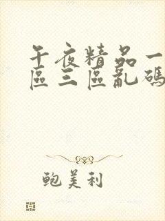 午夜精品一区二区三区乱码