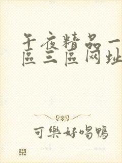 午夜精品一区二区三区网址封面