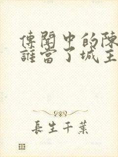 传闻中的陈芊芊谁当了城主