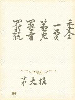 罚罪第一季在线观看免费全集高清