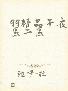 99精品午夜一区二区