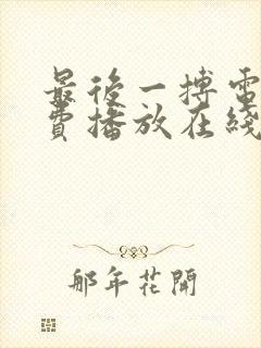 最后一搏电影免费播放在线观看封面