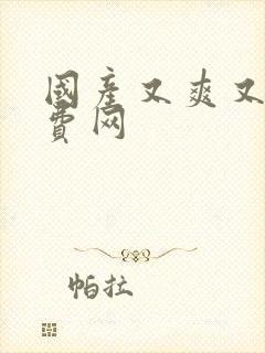 国产又爽又黄免费网