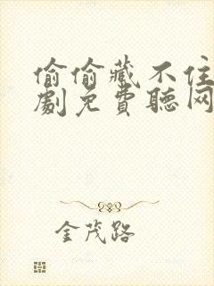 偷偷藏不住广播剧免费听网盘封面