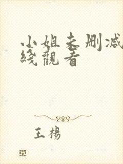 小姐未删减版在线观看