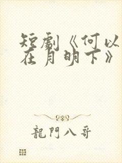 短剧《何以偏爱在月明下》免费播放