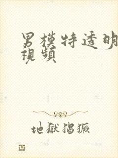 男模特透明内裤视频封面