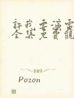 许我要演电视剧全集免费观看