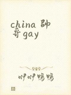 china 帅哥gay