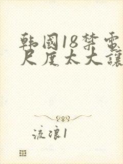 韩国18禁电影尺度太大让人不适