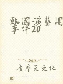 韩国演艺圈悲惨事件20