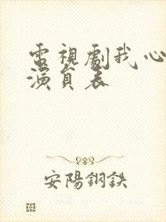 电视剧我心灿烂演员表