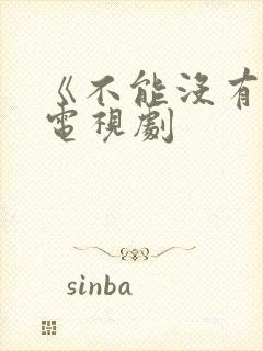 《不能没有家》电视剧