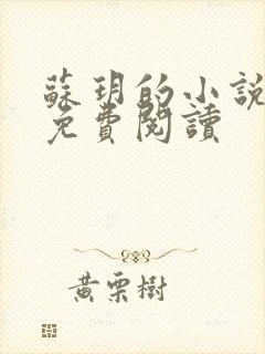 苏玥的小说全文免费阅读