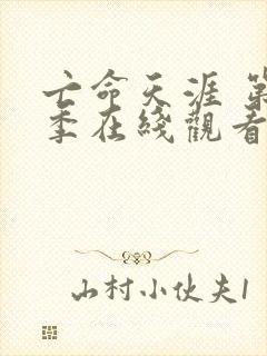 亡命天涯 第1季在线观看全集免费播放封面