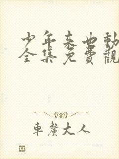 少年来也动画片全集免费观看封面