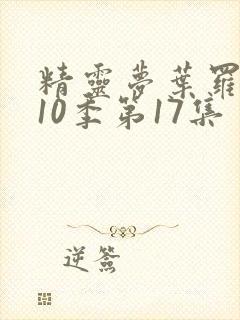 精灵梦叶罗丽第10季第17集封面