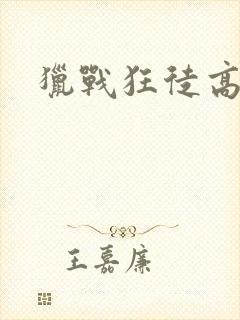 猎战狂徒高清封面