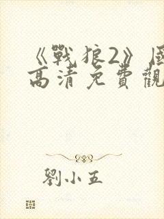 《战狼2》国语高清免费观看