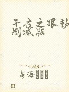 午夜之眼动漫未删减版