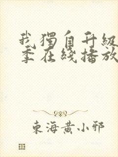 我独自升级第三季在线播放封面