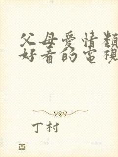 父母爱情类似的好看的电视剧