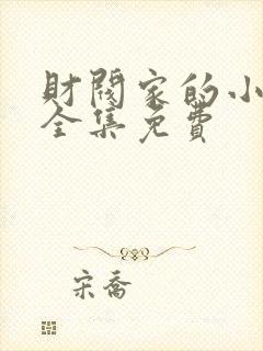 财阀家的小儿子全集免费封面