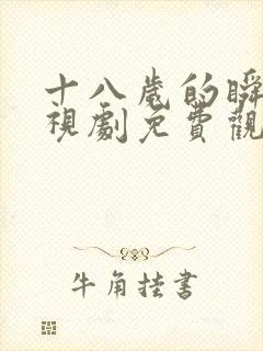 十八岁的瞬间电视剧免费观看韩剧