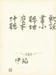 什么听书软件能听本地小说