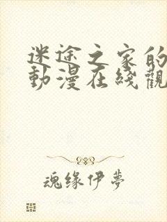 迷途之家的姐姐动漫在线观看