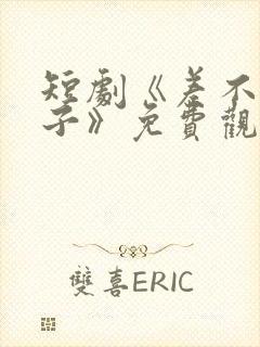 短剧《差不多才子》免费观看全集