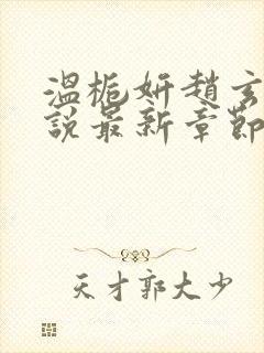 温栀妍赵玄舟小说最新章节