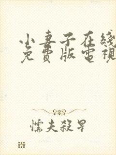 小妻子在线观看免费版电视剧