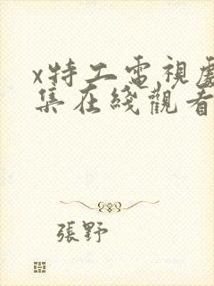 x特工电视剧全集在线观看