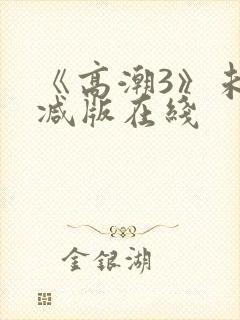 《高潮3》未删减版在线