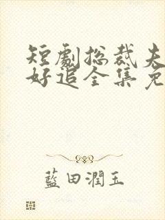 短剧总裁夫人不好追全集免费观看