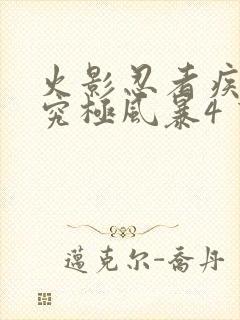 火影忍者疾风传究极风暴4 下载