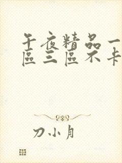 午夜精品一区二区三区不卡顿