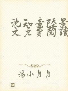 沈知意陆景琛全文免费阅读封面