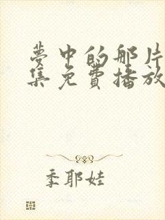 梦中的那片海全集免费播放封面