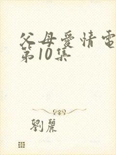 父母爱情电视剧第10集封面