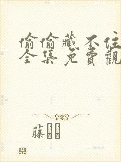 偷偷藏不住在线全集免费观看