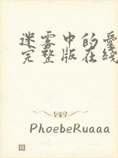 迷雾中的爱电影完整版在线观看