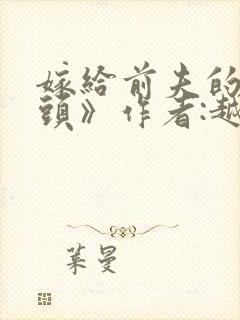 嫁给前夫的死对头》作者:越从欢封面