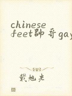 chinesefeet帅哥gay